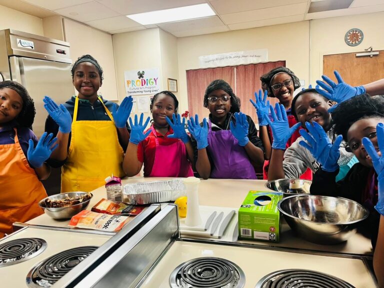Girls in the kitchen